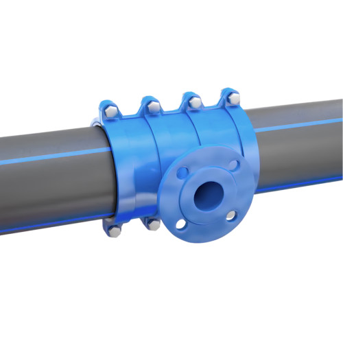 Collier de prise en Charge Bridéo à sortie bride PVC - PEHD 3