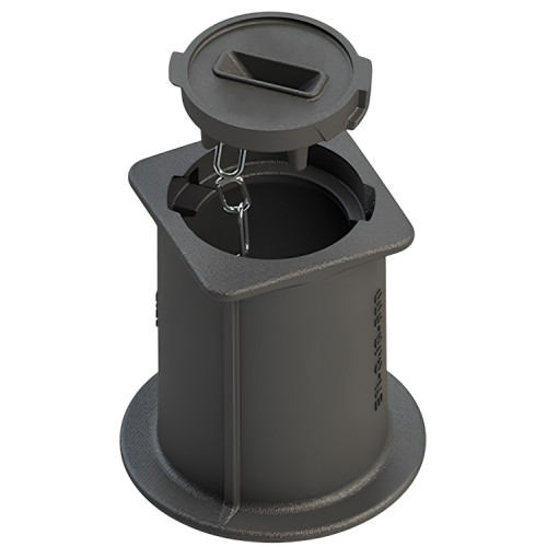 Tête de bouche à clé Carré