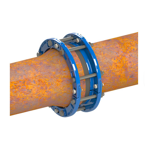 BRIDES DE RÉPARATION DEFINITIVE JOINTS EMBOITEMENT FONTE