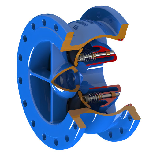 Clapet axial à faible inertie 2